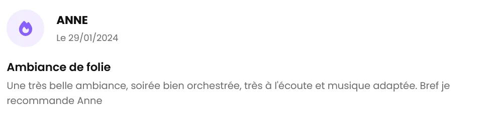 Avis client The French Deejay's sur 1001 DJ