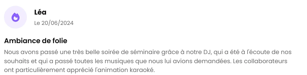 Avis client The French Deejay's sur 1001 DJ