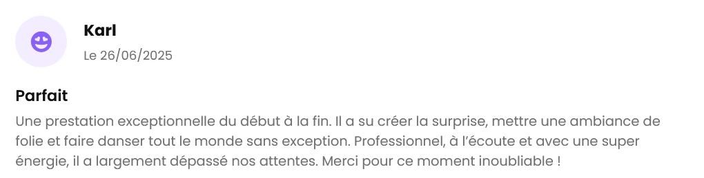 Avis client The French Deejay's sur 1001 DJ