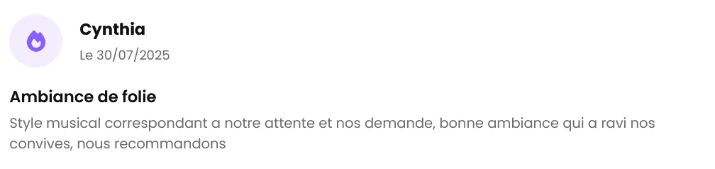 Avis client The French Deejay's sur 1001 DJ